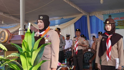 Dibuka Bunda Eva, MIN 1 Bandarlampung Kirim Dua Regu Penggalang ke Jambore V