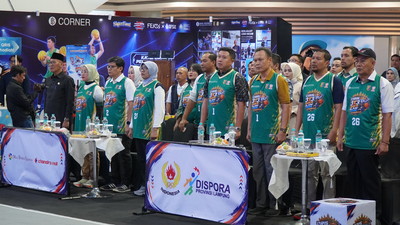 Basket 3x3 Menggila di Mal, 108 Tim Berebut Panggung Siger Slam