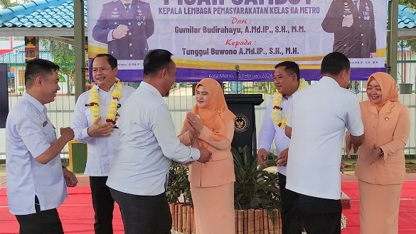 Gumilar Pamitan, Tunggul Mohon Dukungan Pimpin Lapas Metro
