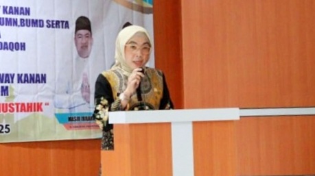 Plt Bupati Waykanan Ajak Bayar Zakat Melalui Baznas