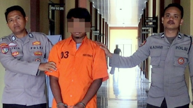 Polres Pringsewu Tangkap Tersangka Pencabulan Anak di Bawah Umur