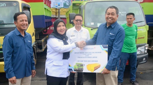Pemkot Bandarlampung Dapat Tambahan Armada Pengangkut Sampah
