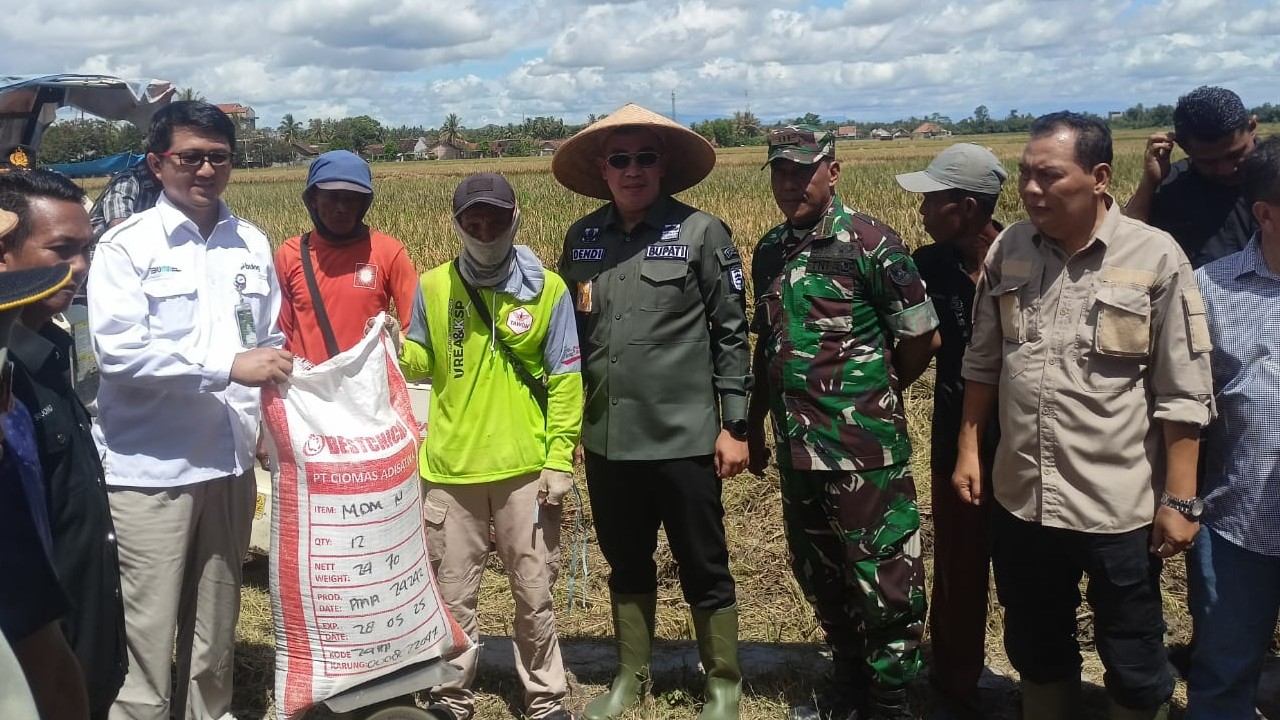 Efisiensi Anggaran Bukan Hambatan Program Pertanian di Pesawaran
