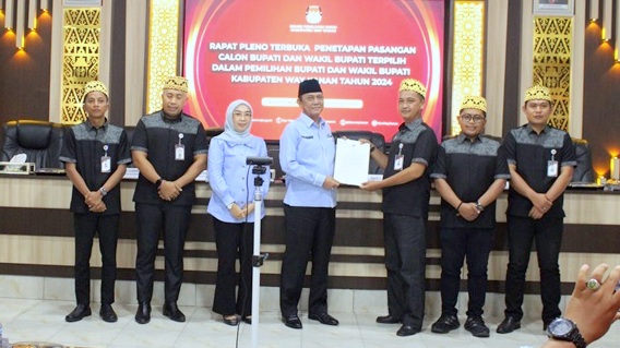 Sah..! Pasangan AMANAH Bupati dan Wakil Bupati Waykanan Terpilih