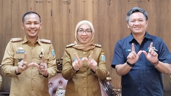 Penyaluran Bapang di Waykanan Gunakan Aplikasi Pencatat Digital