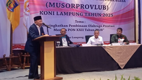 Kejutan..! Taufik Melenggang ke Kursi Ketum KONI Lampung