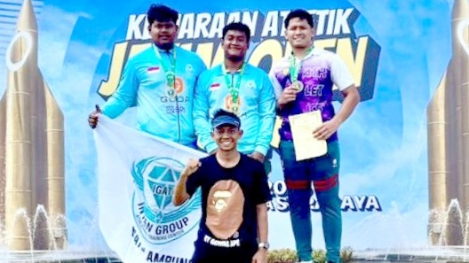 Sabet 4 Medali di Jatim Open, Atletik Lampung Makin Diperhitungkan di Level Nasional