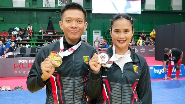 PON Beladiri, Sambo Tambah Dua Medali untuk Lampung