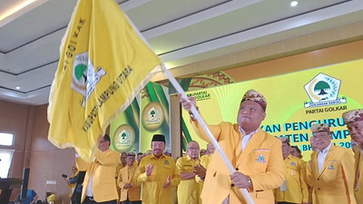 Pimpin Golkar Lampung Utara, Arnando Optimistis Capai Target 8 Kursi