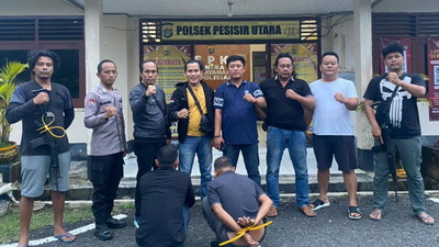 Polres Pesisir Barat Bongkar Kasus Curat Lintas Provinsi, Empat Tersangka Dibekuk