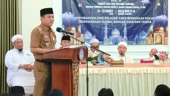 Disdik Lampung Gelar Pesantren Kilat Ramadan di 492 Sekolah