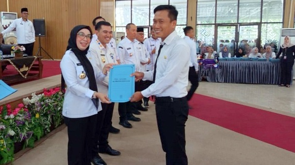 Ratusan PPPK Pemkab Waykanan Terima SK Pengangkatan