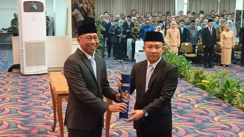 Sah..! Marindo Pangku Jabatan ASN Tertinggi di Lampung