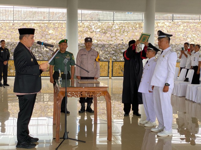 Dendi Minta Aparat Desa Jaga Persatuan Jelang PSU