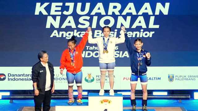 Kejurnas Angka Besi, Dua Lifter Lampung Panen Emas