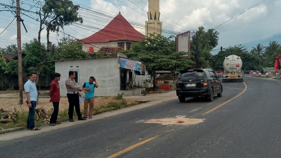 Tabrakan di Tugu Pengantin, Pengendara Vario Tewas di Tempat