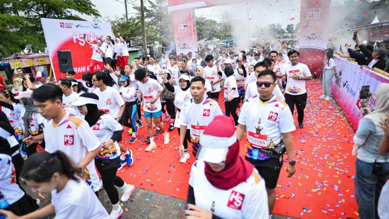 5.000 Pelari Meriahkan HS Run Lampung, Surya Group Siapkan Roadshow Nasional