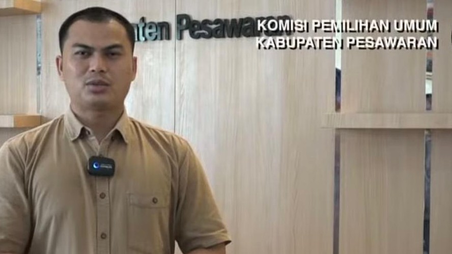Partisipasi PSU Pesawaran 64,50 Persen