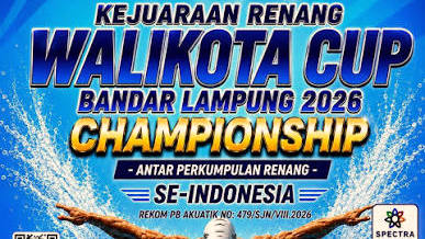Ribuan Perenang Bersaing Rebut Piala Walikota Bandarlampung