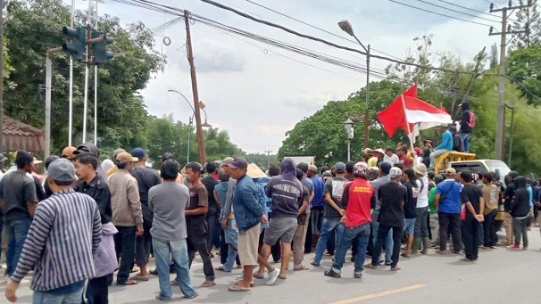 Harga Singkong Anjlok, Ratusan Petani Geruduk Pabrik Tapioka