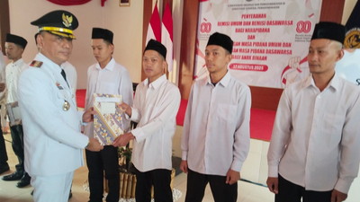 Remisi..! 15 Warga Binaan Lapas Metro Langsung Bebas