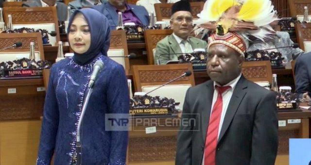 Mandat 55.380 Suara, Nessy Resmi Gantikan Tamanuri di  Senayan