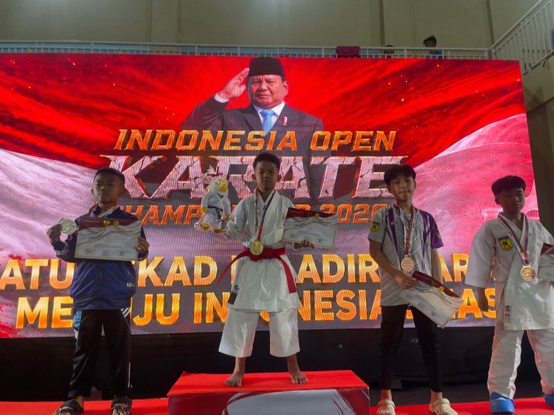 Pesawaran Borong Belasan Medali Karate Piala Presiden 2026