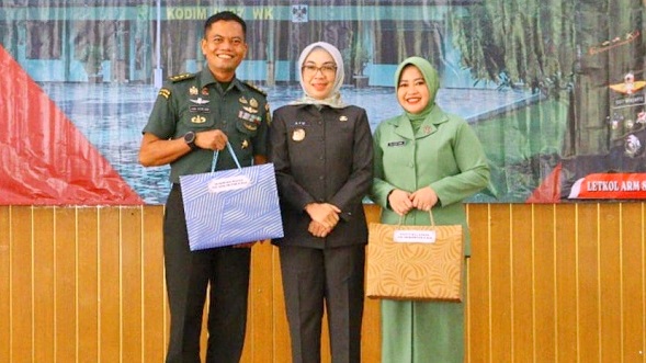 Pemkab Waykanan Perkuat Sinergi dengan Kodim