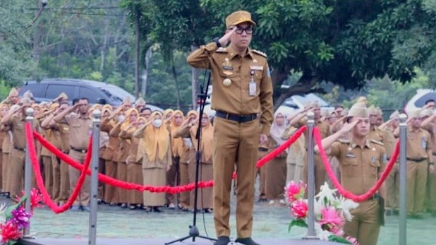 Adipati Pimpin Apel Mingguan Terakhir, Saipul Pindah Tugas