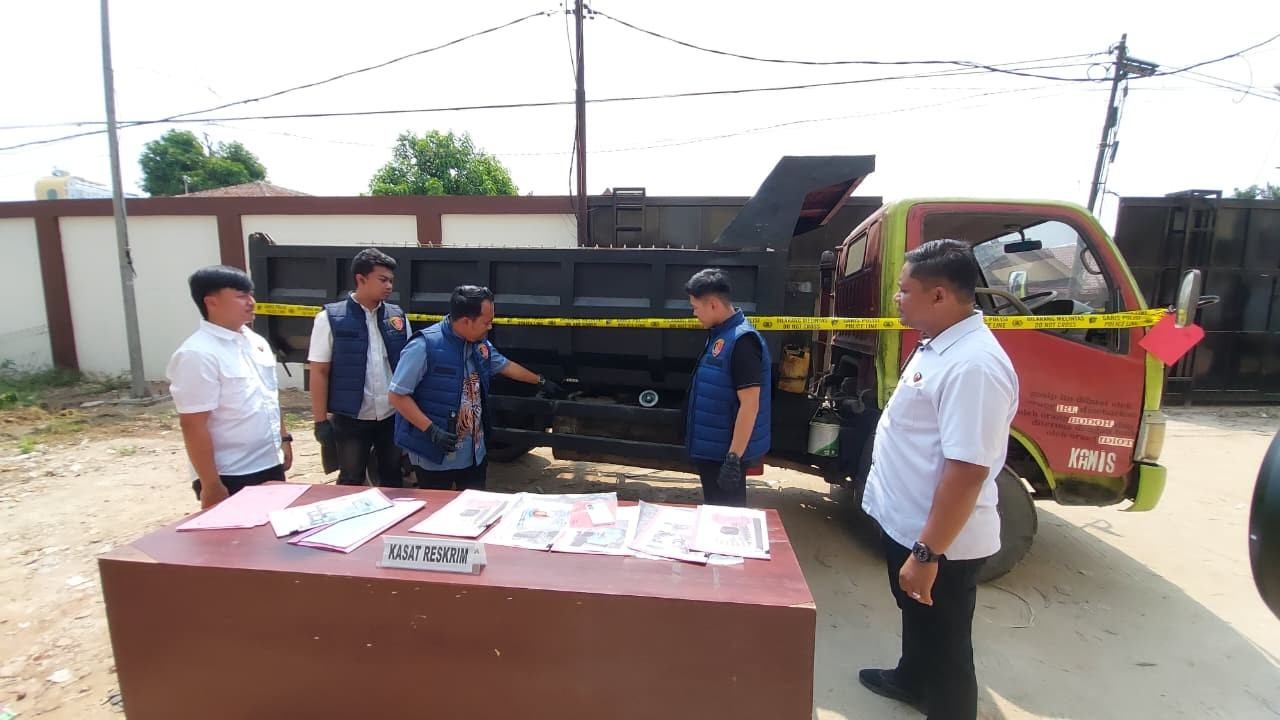 Polisi Bongkar Modus Sedot Solar Subsidi Pakai Tangki 1 Ton di Bandarlampung