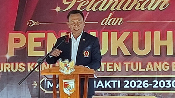 Taufik Hidayat: KONI Tubaba Harus Jadi Mesin Pencetak Atlet Berperstasi