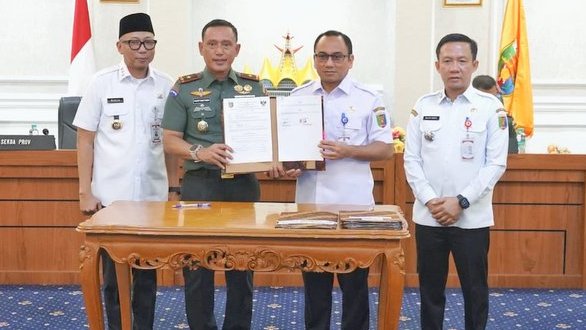 Perkuat Sinergi dengan TNI–Polri. Pemprov Lampung Kucurkan Hibah 2026