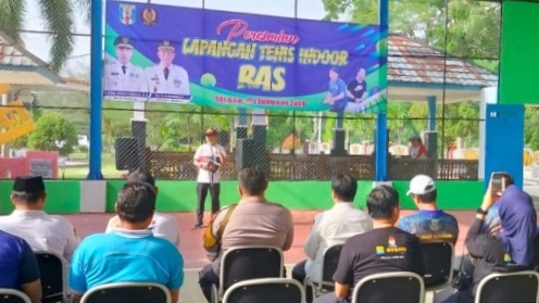 Waykanan Punya Sarana Olahraga Baru