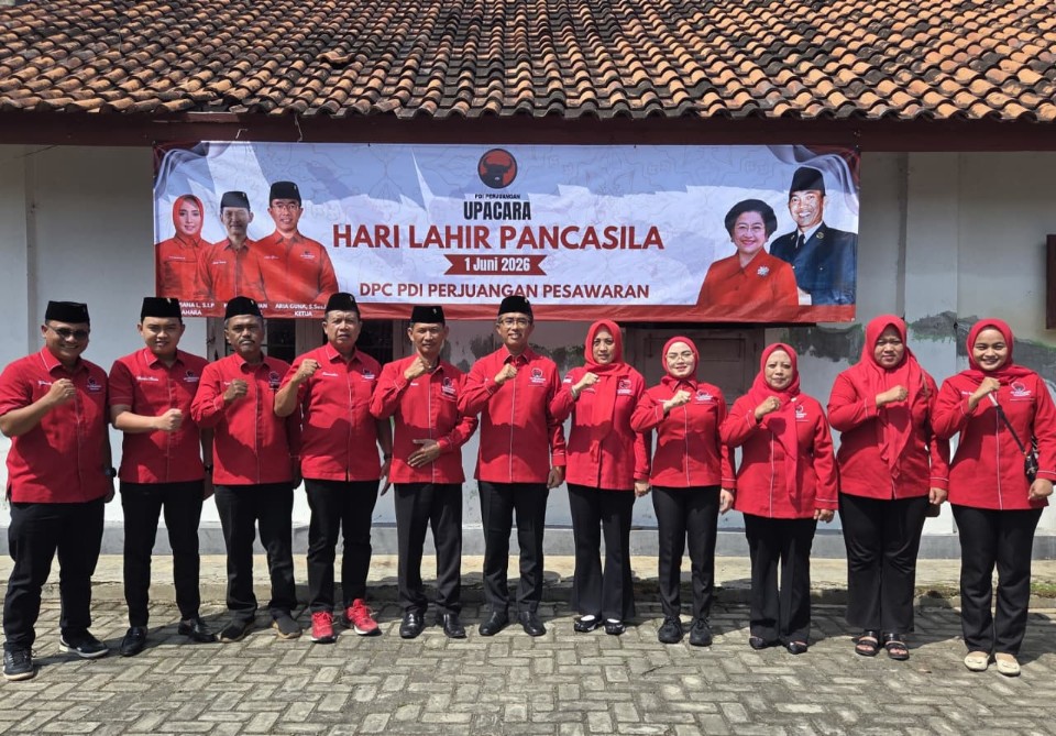 Hari Lahir Pancasila, Banteng Pesawaran Kukuhkan Semangat Gotong Royong