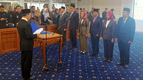 Enam Pejabat Baru Isi Kursi Strategis Pemprov Lampung