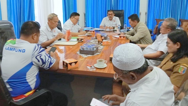 Tahun 2025 KONI Lampung Mendaftar Sebagai Tuan Rumah PON