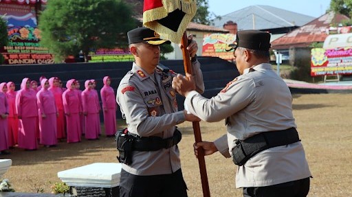 Eks Komandan Brimob Resmi Nahkodai Polres Waykanan