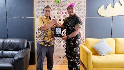 Jaga Keamanan Aset, PTPN I Regional 7 Perkuat Sinergi dengan Brigif 4 Marinir