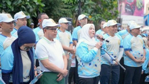 Jalan Sehat HUT ke 343 Bandarlampung, Walikota Apresiasi Dukungan Warga