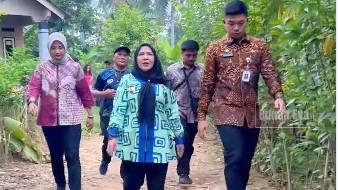 Bunda Eva Sebut Jalan di Umbul Serengsem akan Dicor