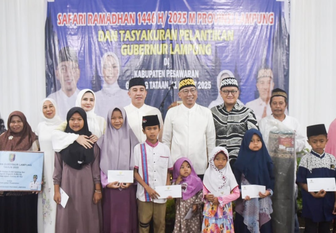 Safari Ramadhan, Gubernur Mirza Lirik Potensi Pariwisata dan Pertanian Pesawaran