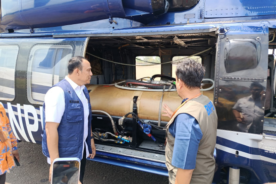Titik Api Baru Muncul di TNWK, Waterbombing Kembali Dilakukan