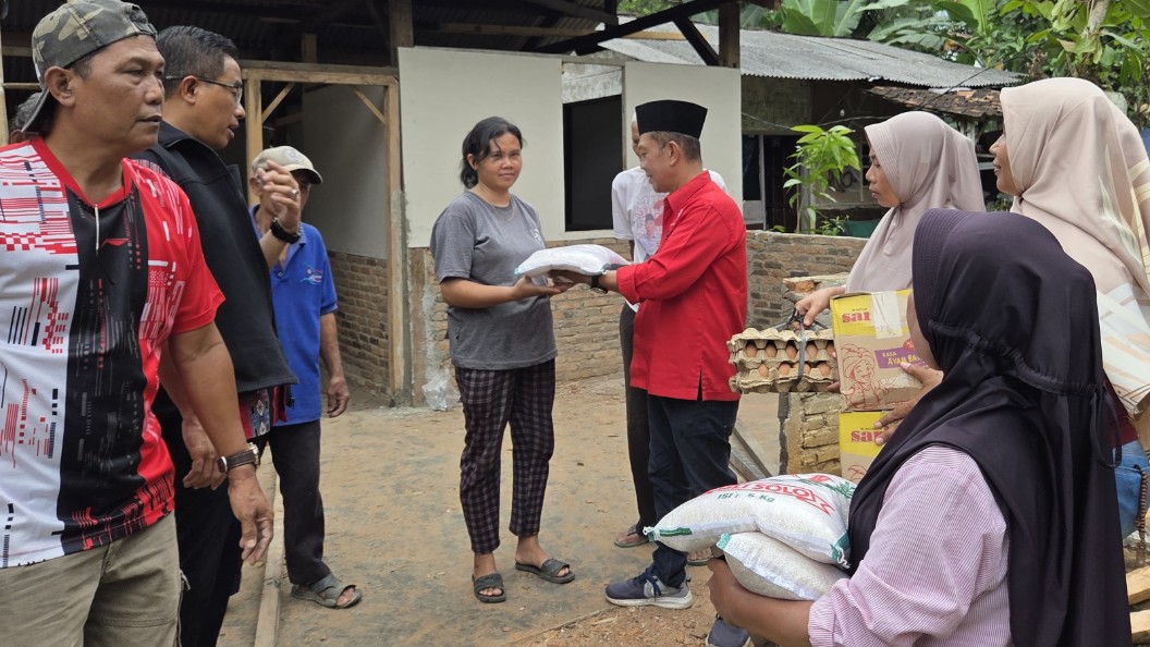 Banteng Pesawaran Salurkan Bantuan Kemanusiaan