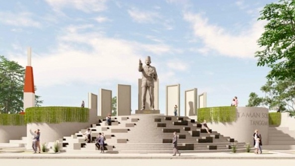 Jejak Sejarah Dibalik Pembangunan Taman Ir Soekarno Kotaagung