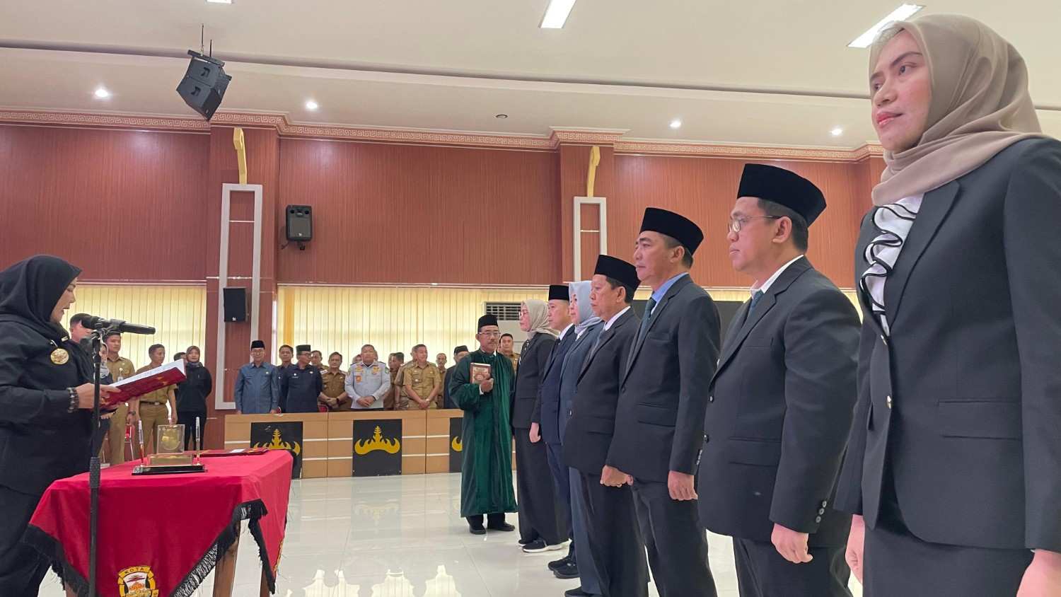 Eva Dwiana Lantik 7 Pejabat Eselon II Pemkot Bandar Lampung, Dorong Penyegaran dan Kinerja Birokrasi