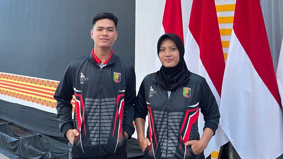 Dua Atlet  Taekwondo Pesawaran Perkuat Kontingen Lampung di PON Beladiri