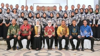 Bupati Waykanan Tantang Paskibraka Jadi Agen Perubahan
