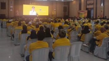 Subhan Kembali Pimpin Golkar Metro, Hanan Beri Enam Instruksi Strategis