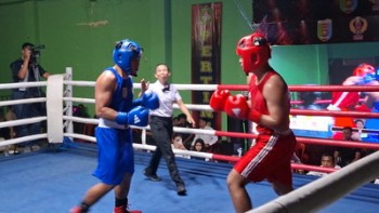 Misi Emas Dimulai! Pertina Lampung Gelar VIP Boxing Road To PON Beladiri